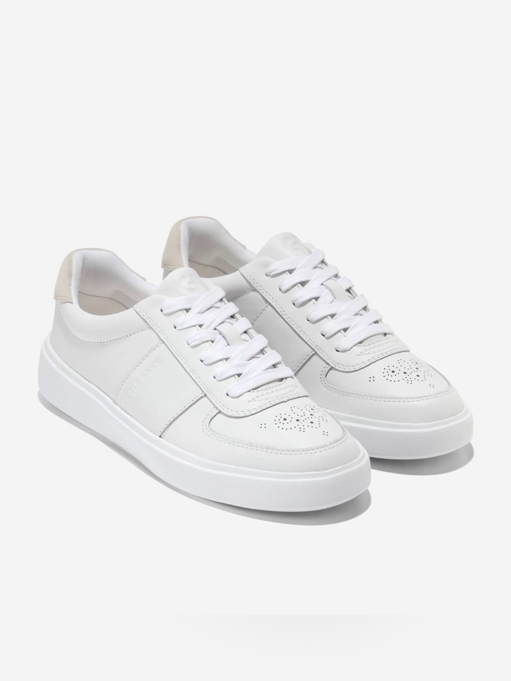 NWOB Cole Haan White Grandpro Della Sneaker Women's. Size 7.5. MSRP $170